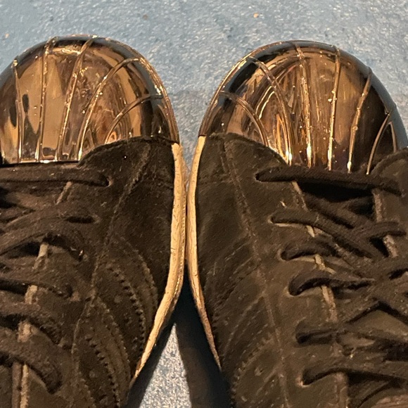 ADIDAS SUPERSTAR 80S METAL TOE PONY HAIR BLACK - Picture 4 of 14